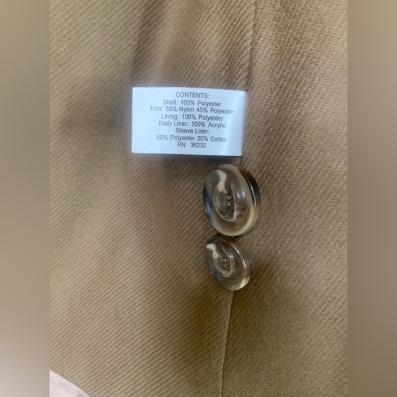 Men's Tan Jacket - Picture 8 of 9